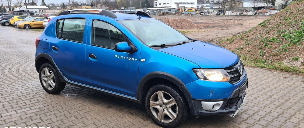 Dacia Sandero Stepway cena 21900 przebieg: 66361, rok produkcji 2014 z Kolonowskie małe 211